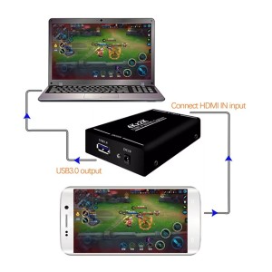 کارت کپچر استریم مدل  EC289 4K HDMI USB3.0